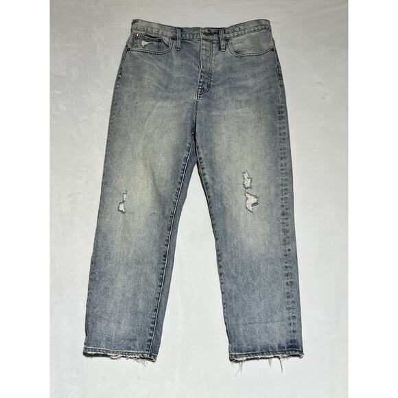 J Crew Point Sur Slouchy Boyfriend Jean Womens 29 Button Fly Relaxed Waist 33" - Picture 1 of 15